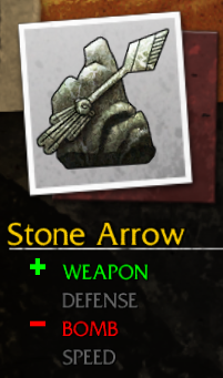 Gol artifact stone arrow.png